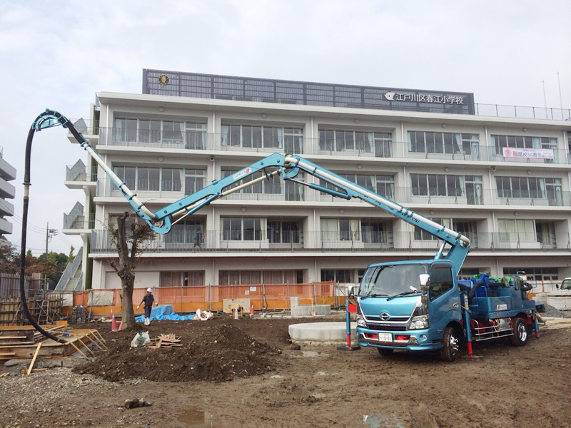 江戸川区春江小学校新設工事