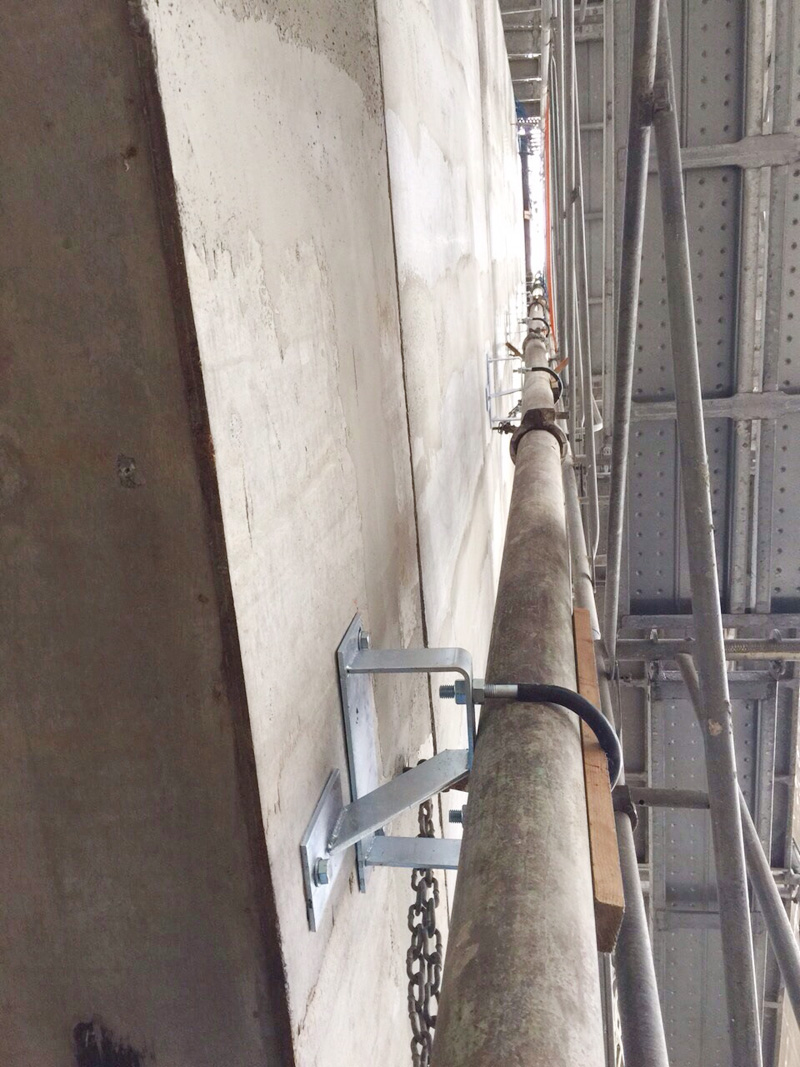 墨田区東向島5 丁目計画 RC9 階建て躯体打設工事