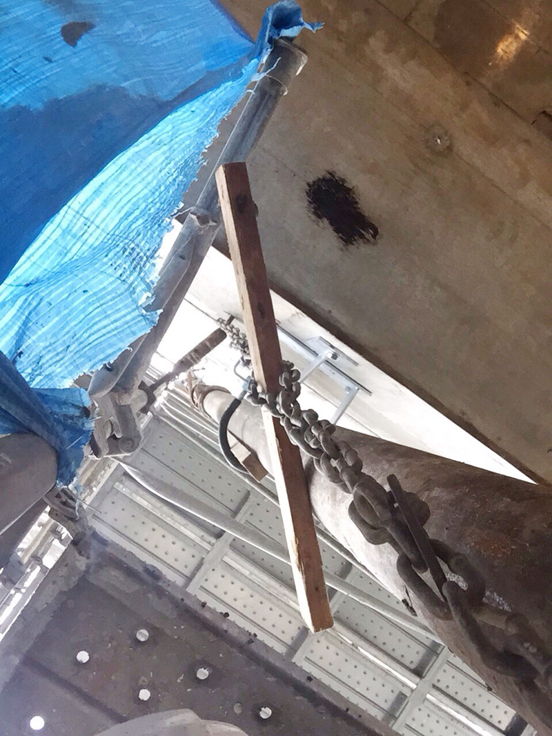 墨田区東向島5 丁目計画 RC9 階建て躯体打設工事