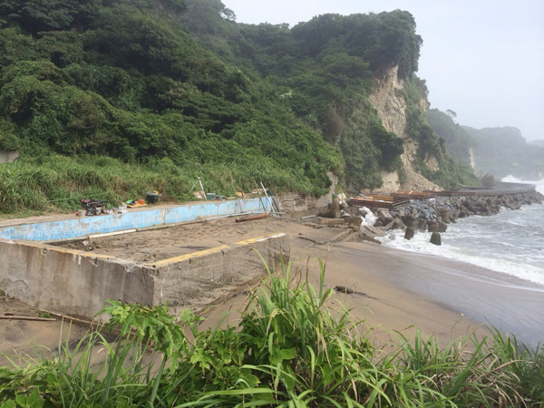 いすみ市大原町　防波堤改修工事