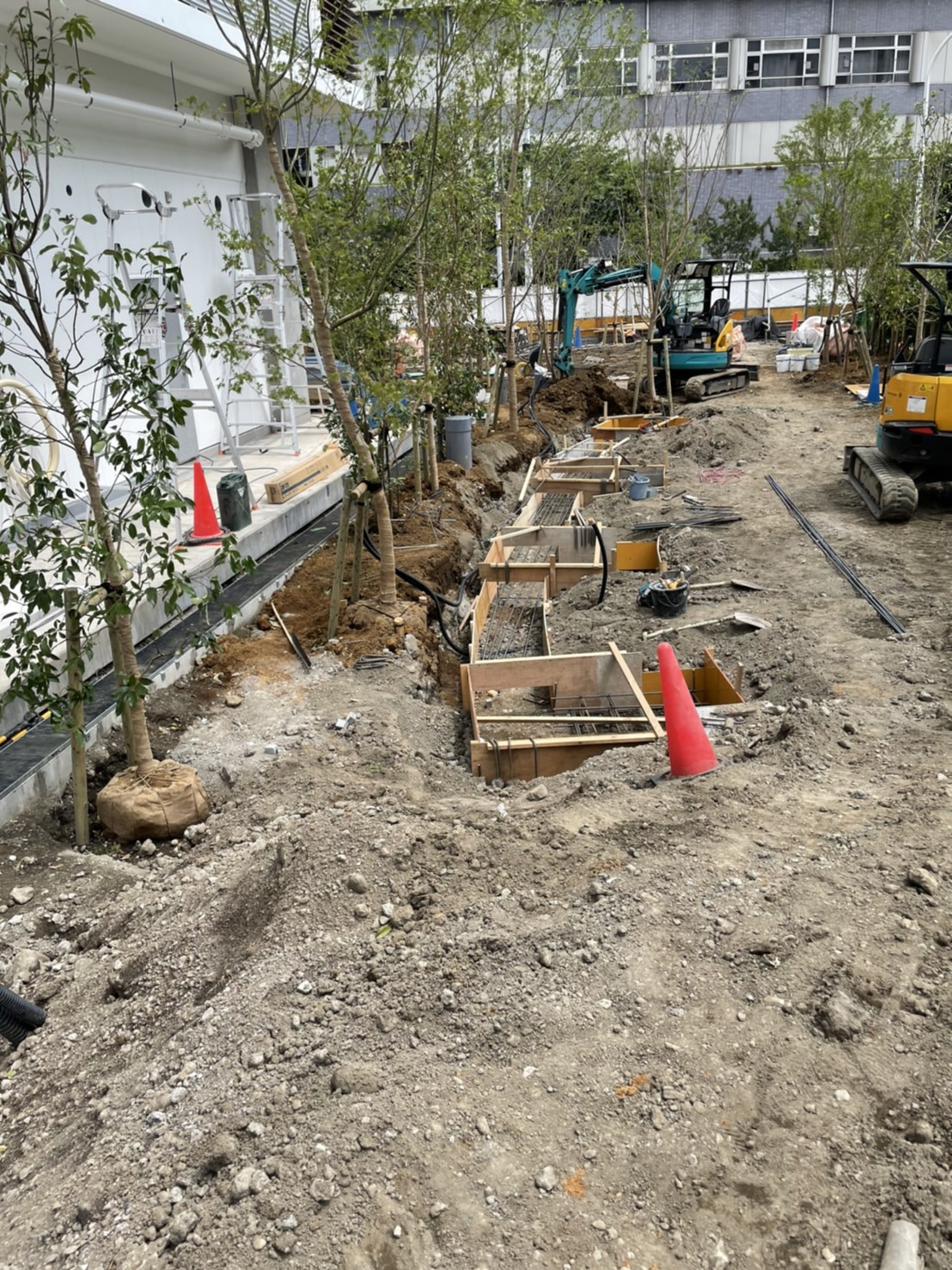 江東区有明 外構工事 有明イーストタワー