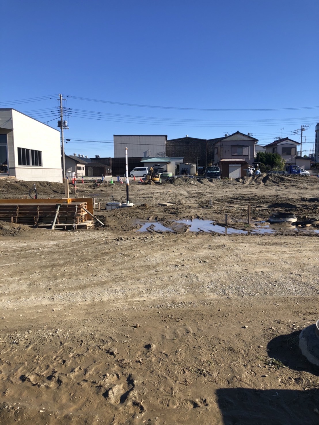 鳥居崎海浜公園 途中経過