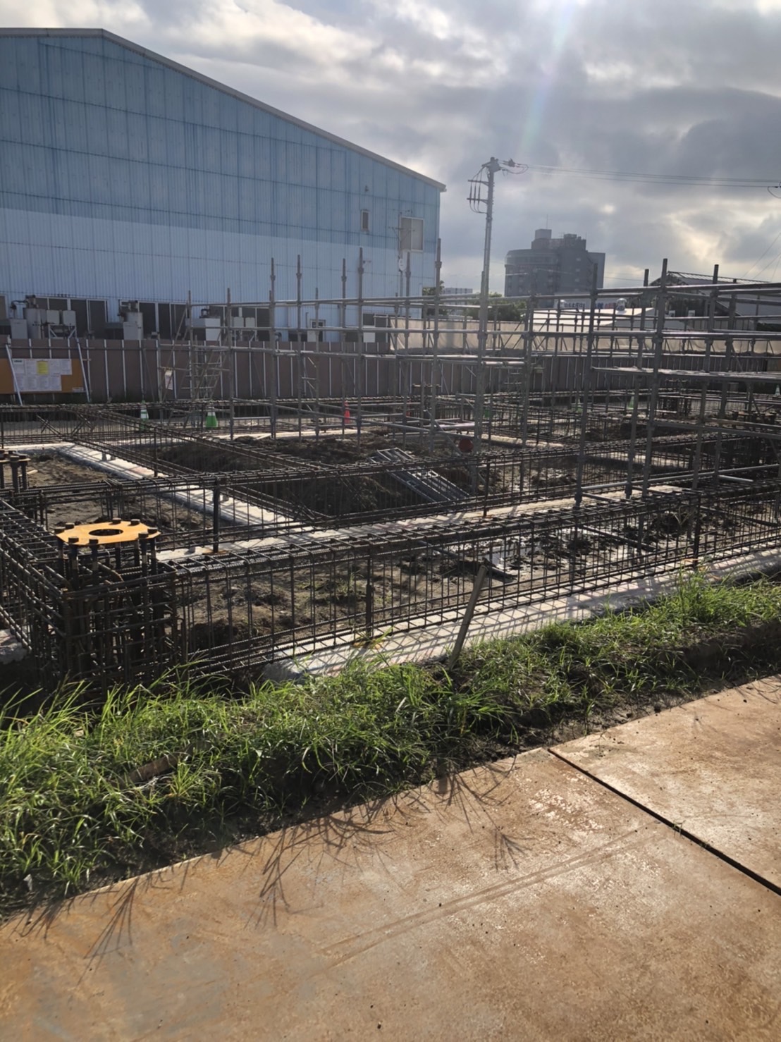 鳥居崎海浜公園 途中経過