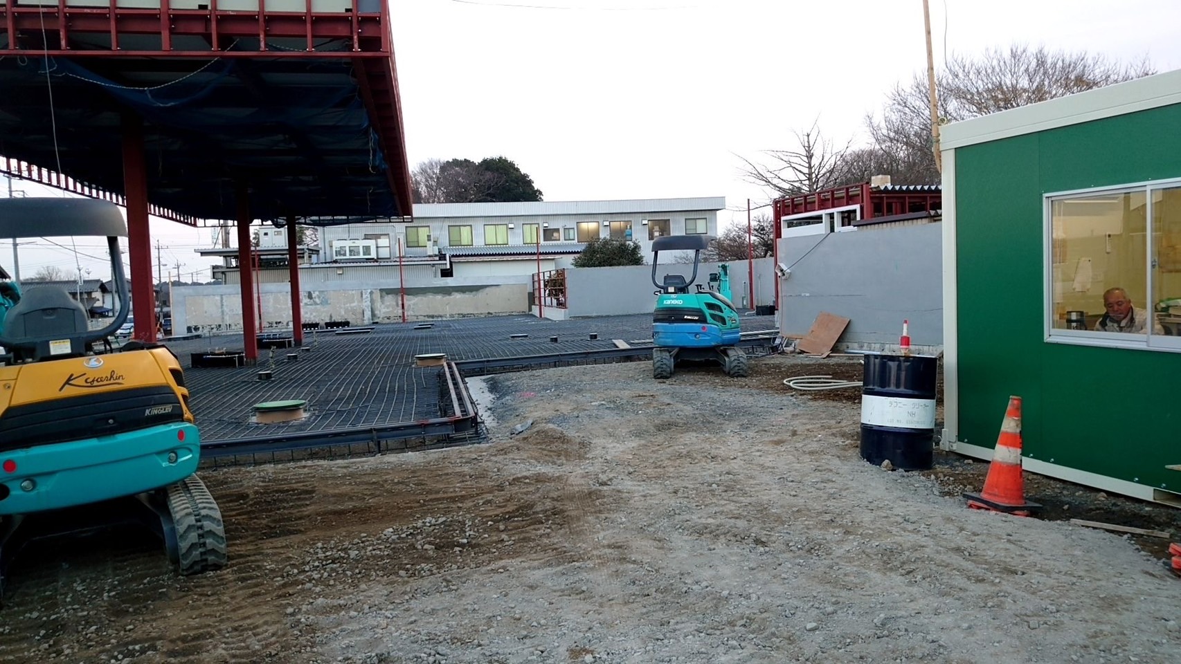 茨城県坂東市神田山 エネオス新設工事