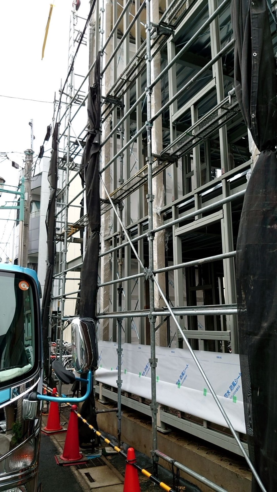 川口市芝樋ノ爪 アパート新築工事