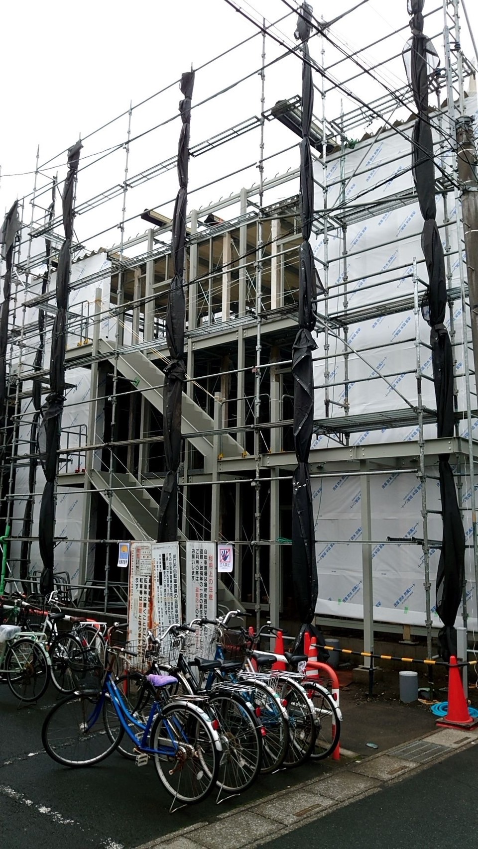 川口市芝樋ノ爪 アパート新築工事