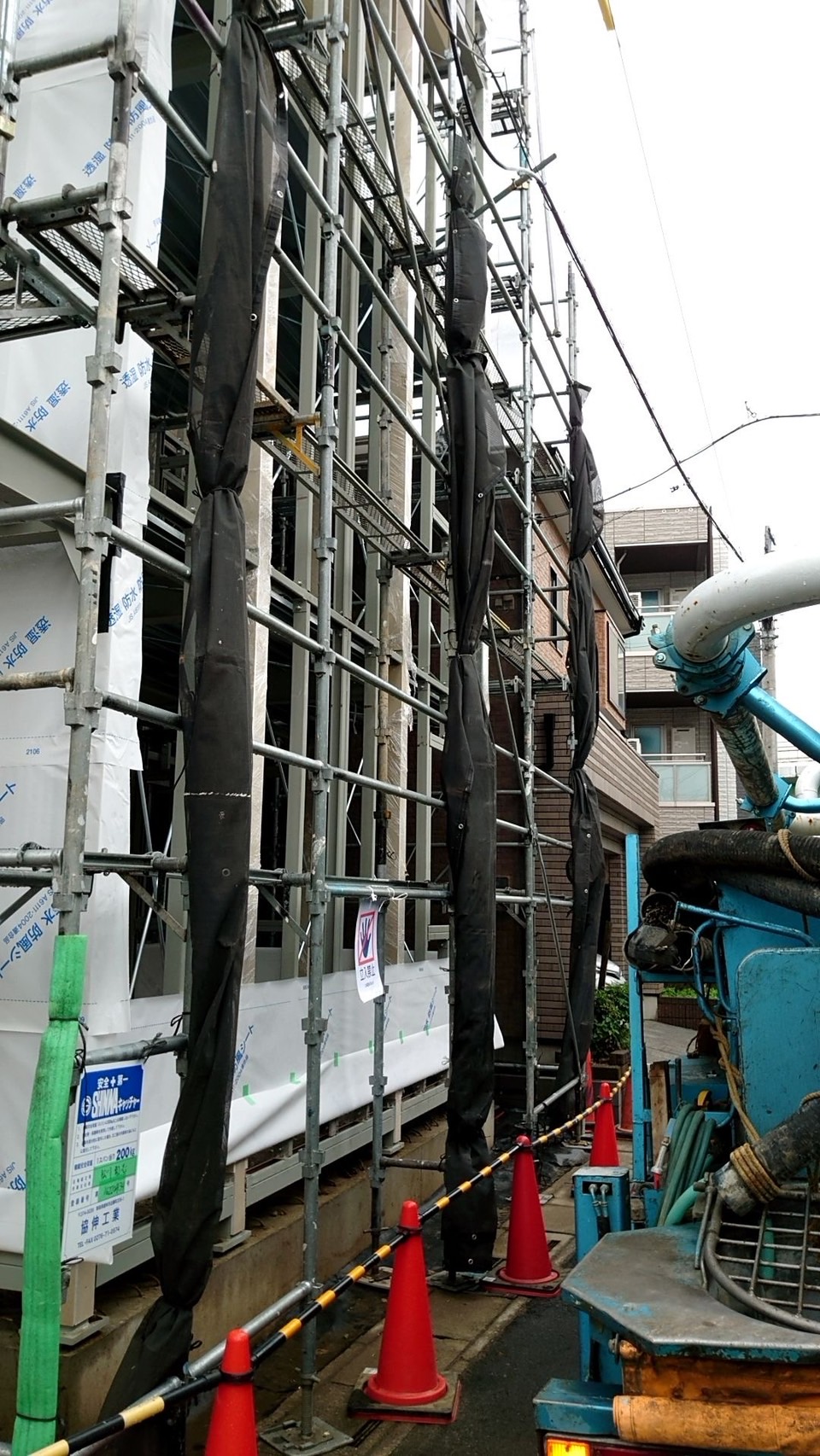 川口市芝樋ノ爪 アパート新築工事