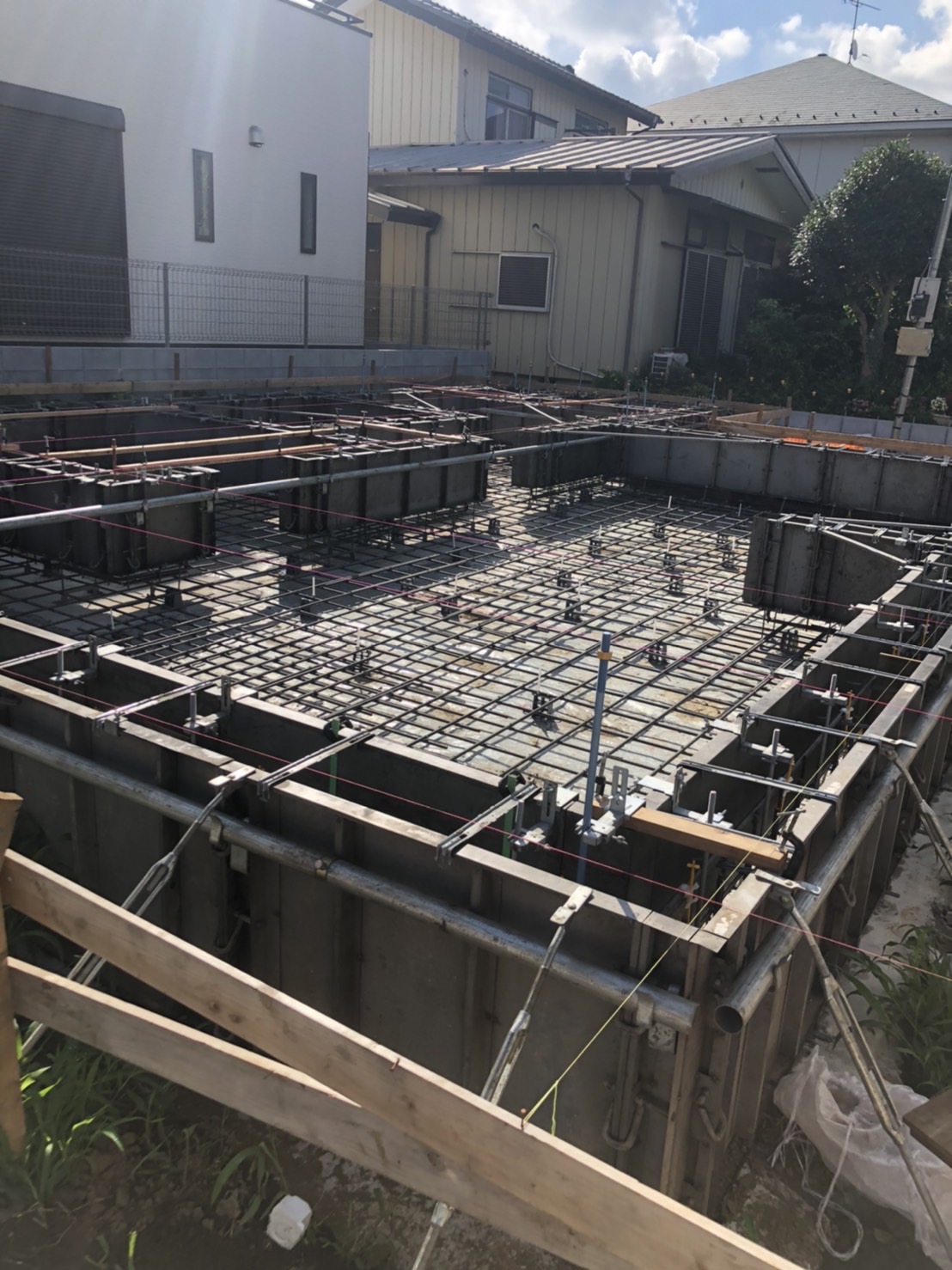 松戸市新松戸 一条工務店の一体打ち