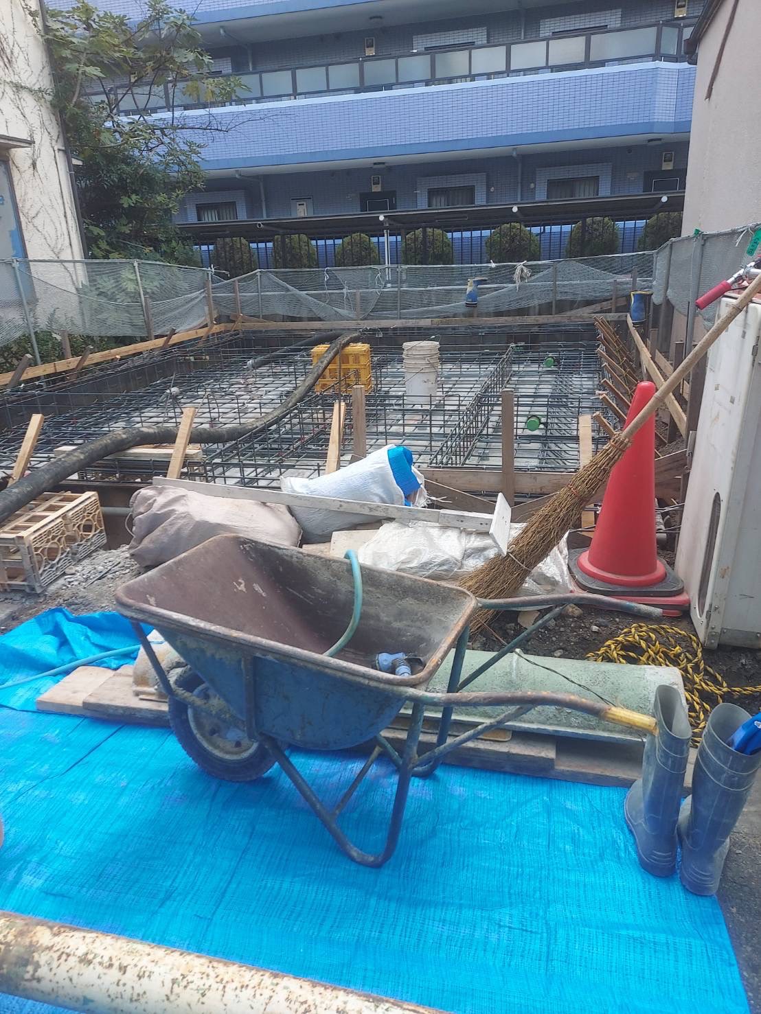 足立区千住関屋町 新築戸建基礎工事