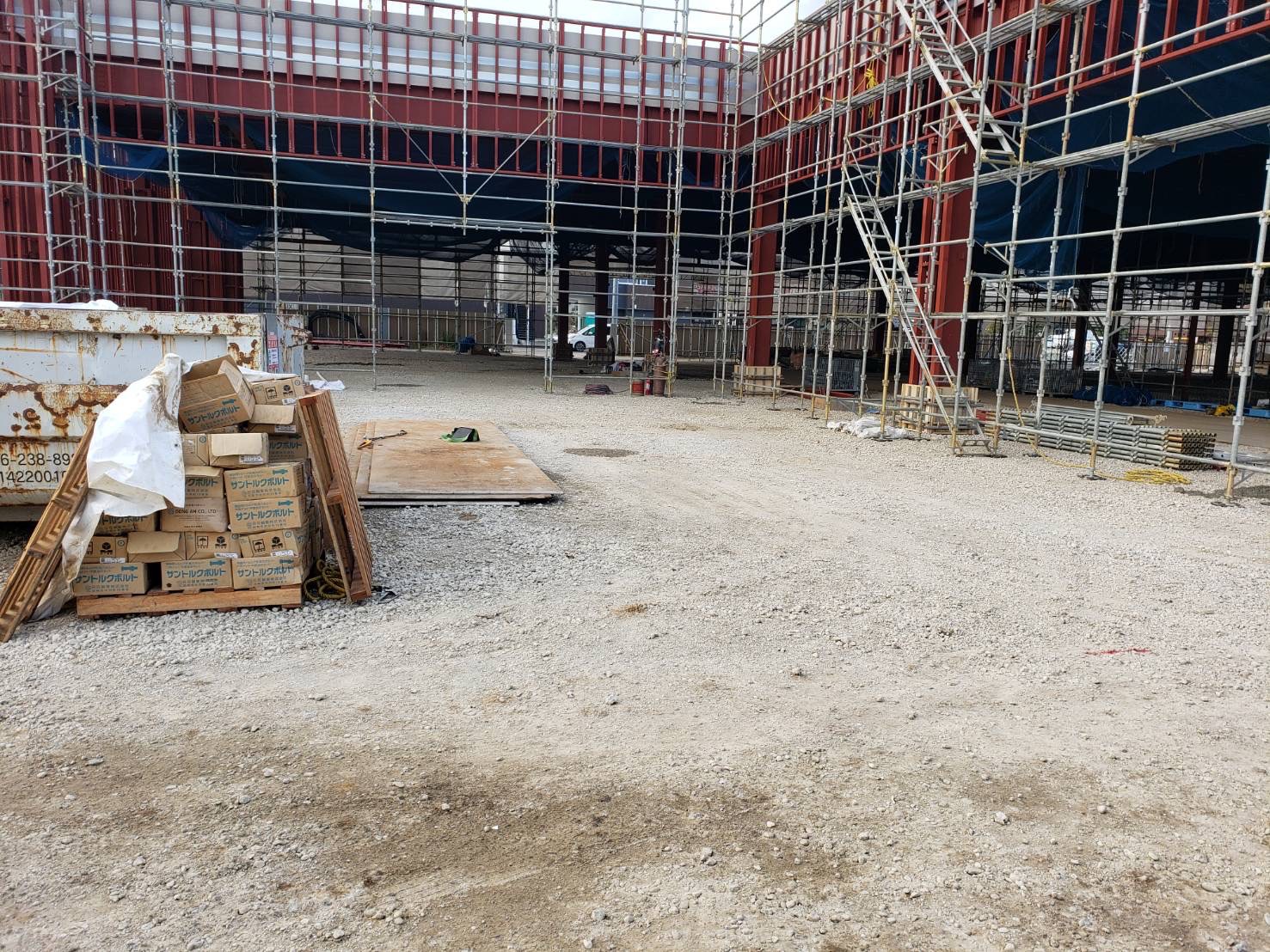 富里市七栄 千葉スバル新成田店新築工事