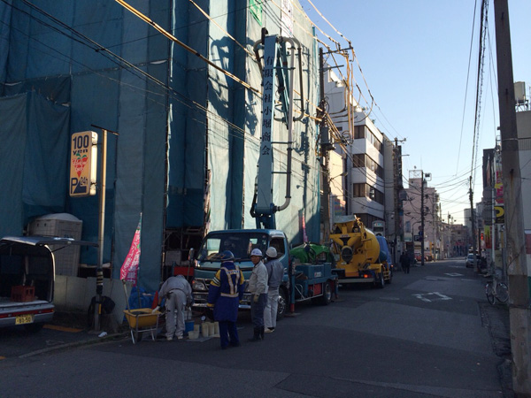 千葉市中央区栄町　マンション新築工事